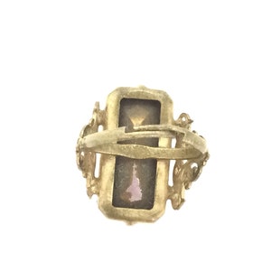 Art Deco Style Paste Adjustable Ring image 5