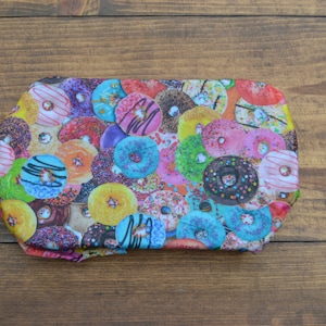 Beeswax Wraps, Beeswax Food Wraps, Reusable Beeswax Wraps, Donut Print Beeswax Wraps, Multiple sizes to choose from