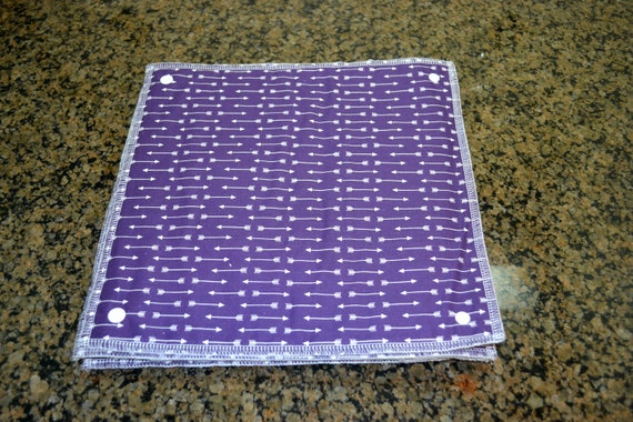 Clearance Roll of 6 Reusable Unpaper Towels // Mandala Coral