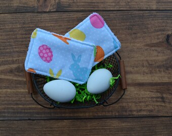 Reusable Kitchen Sponge, Easter Sponge, Easter Egg Sponge, Washable Kitchen Sponge, Zero Waste Sponge, Kitchen Sponge,  Eco-Friendly Sponge