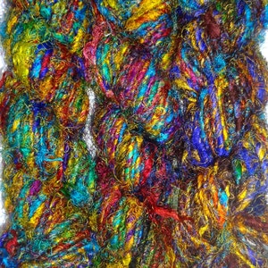 A-Grade Himalaya Recycled PURE SILK SOFT Yarn Knit  Woven Crochet