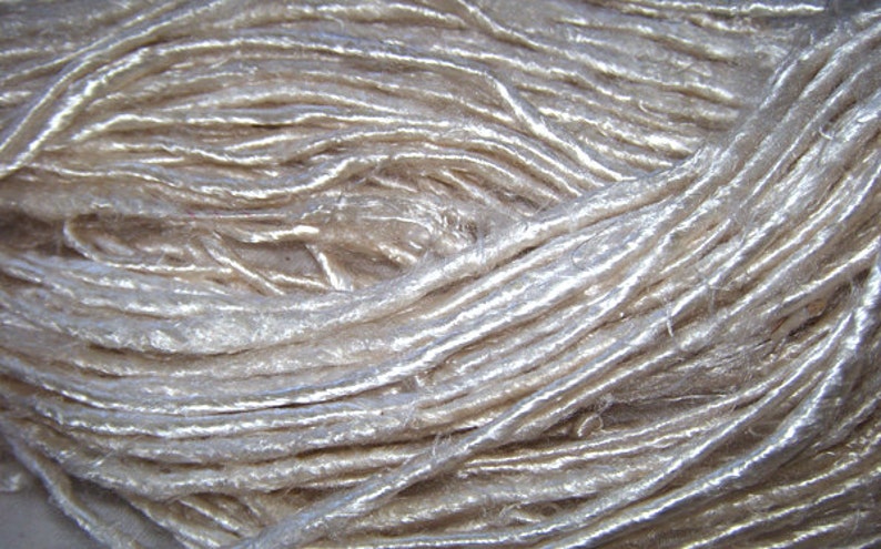 A-Grade Natural Color Himalaya Recycled BANANA SOFT Yarn Knit Woven Crochet image 2