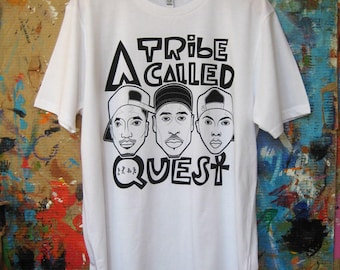 A Tribe Called Quest T-shirt - White (unisex)