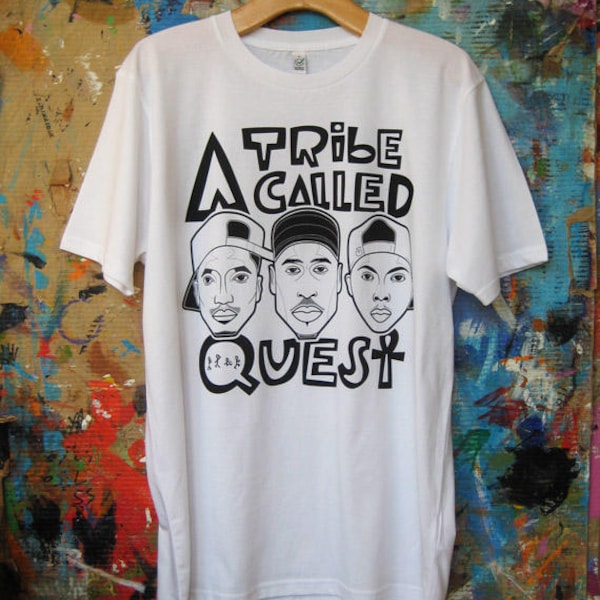 A Tribe Called Quest T-shirt - White (unisex)