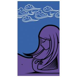 Leela screen print