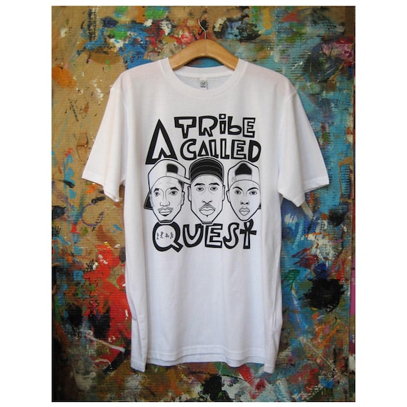 ✈ A TRIBE CALLED QUEST (DEPLETED) Tシャツ Amazon.com: A Tribe Called Quest Men's Group Shot Slim-Fit T