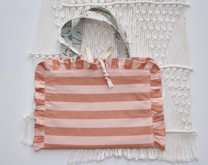 Featured listing image: Ruffled Bible Case, Bible tote