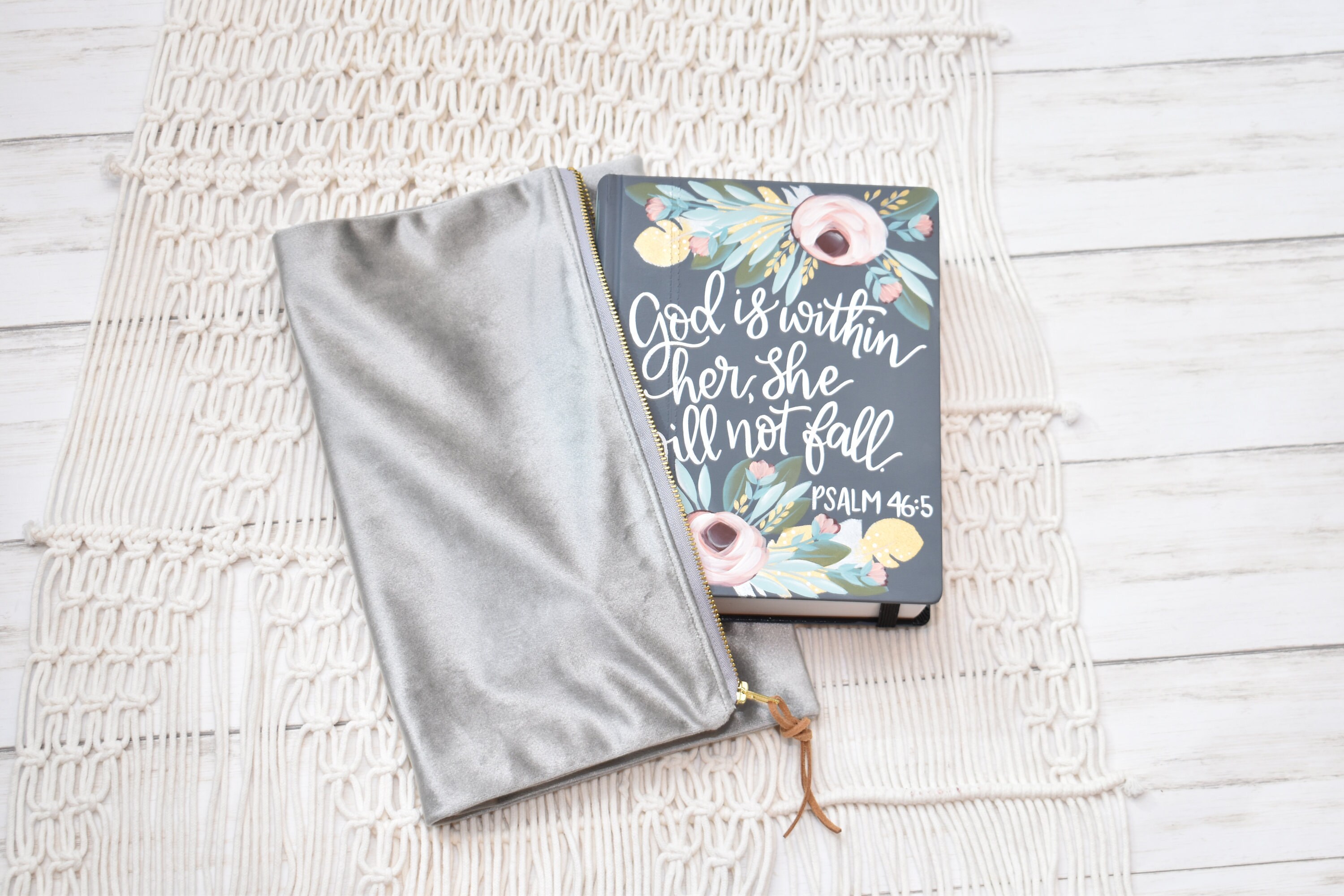 Hand Painted Bibles // Graduation // Baptism // Holy Bible // Personalized Keepsake