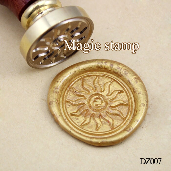Flame Wax Seal Stamp wedding stamp party wax seal Etsy