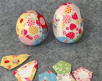 Easter Egg Digital Patchwork Pattern