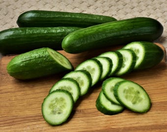 Spacemaster Cucumber 80 Seeds Non-GMO, Tracking Included, Vegetables Garden Seeds, Backyard Gardening, Heirloom Seeds