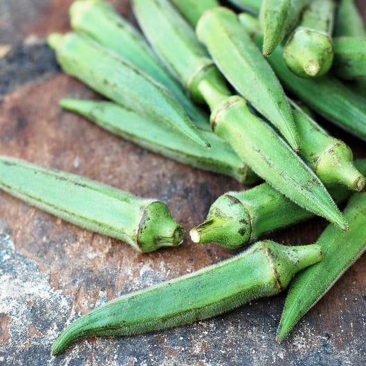 Emerald Okra Seeds Non-GMO Heirloom, Tracking Included, Gardening Gift, Heirloom