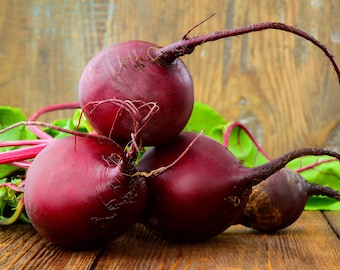 Ruby Queen Beet Seeds Non-GMO Heirloom, Tracking Included, Garden Seeds, Heirloom Seeds, Gardening Gift