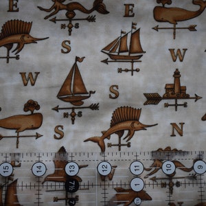 Robert Kaufman Seaport View 2 1/2 yard cut Box A