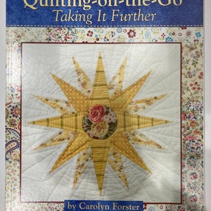 Quilting-on-the-Go quilt  book