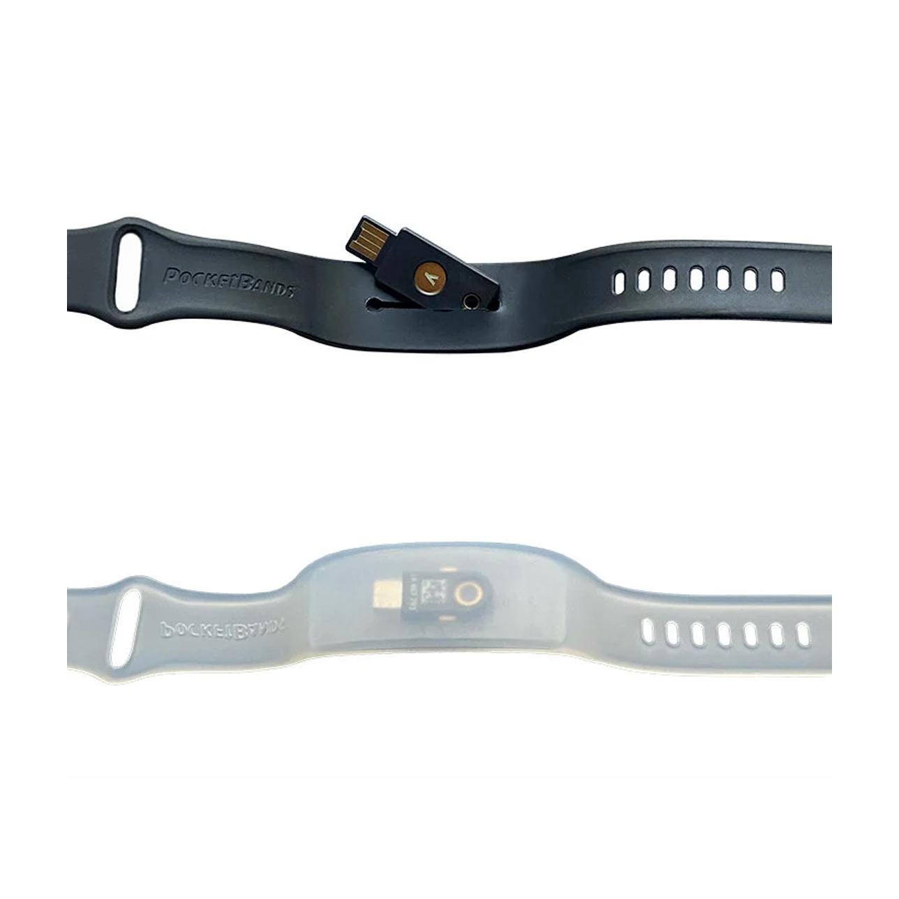 Pocketbands 3.0 Universal Wristband Case for Yubikey, Yubico