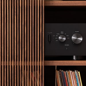 TONN HIGH 101 Support pour tourne-disque, rangement pour disques vinyles en bois de noyer américain massif Offre à durée limitée : livraison gratuite et rapide image 9