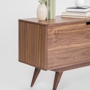 Sideboard, credenza, dresser, commode made of black walnut image 4