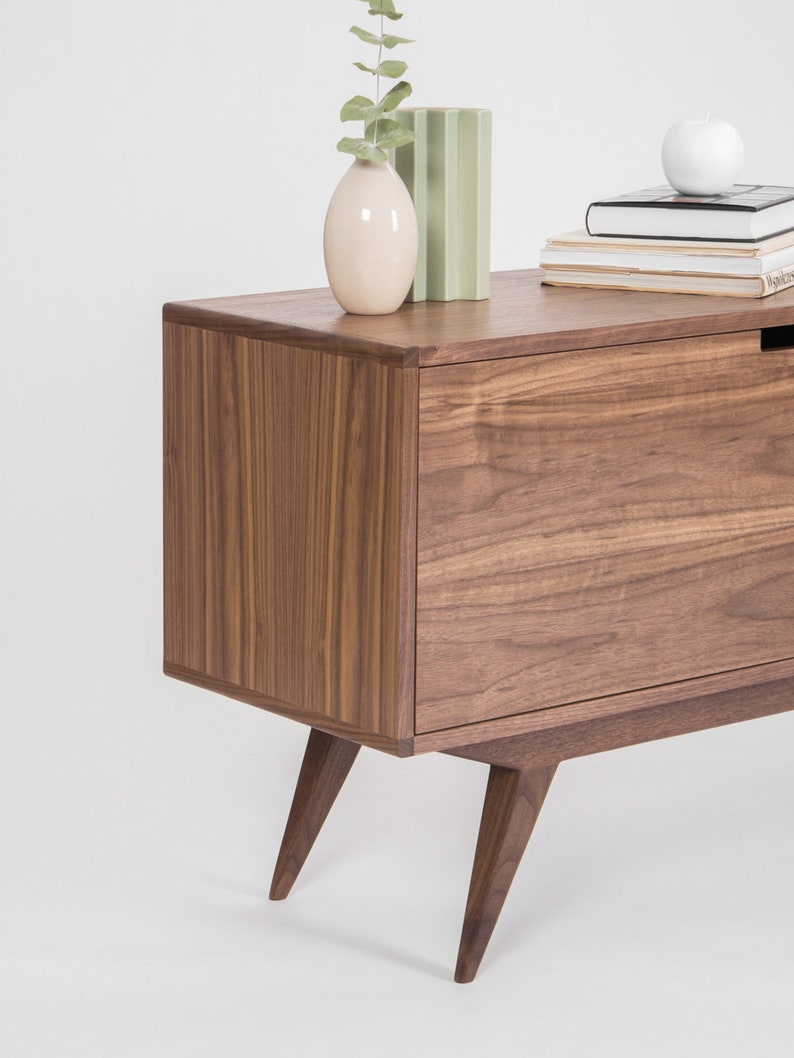 Sideboard, credenza, dresser, commode made of black walnut image 4