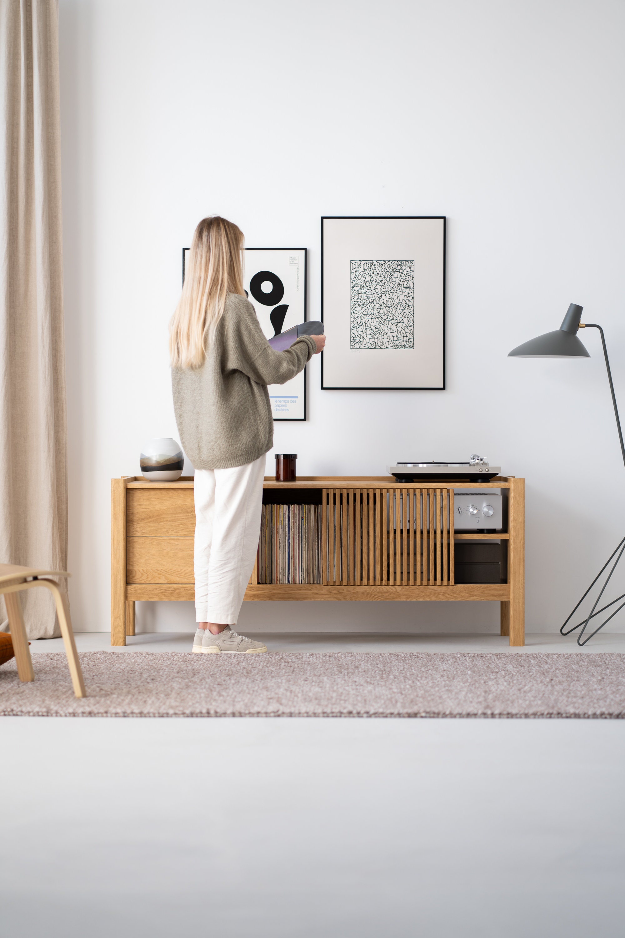 Tv Cabinet 85 Inch - Etsy