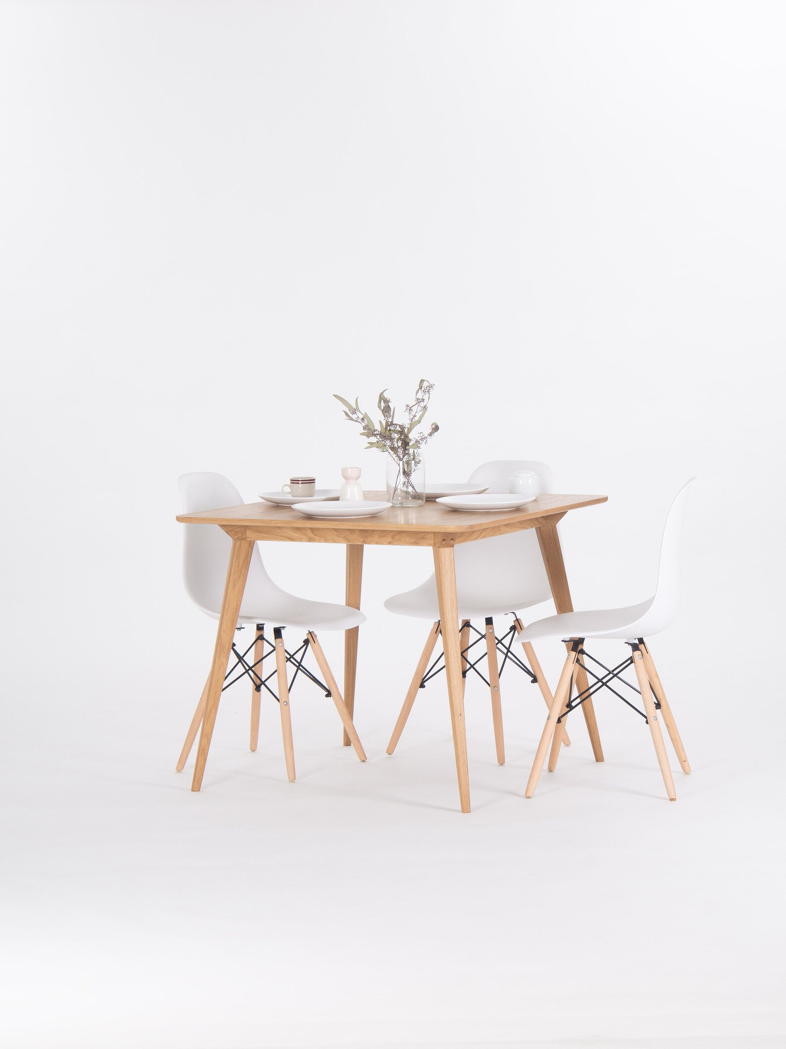 Small Oak Dining Table Dining Table for Small Space Small - Etsy