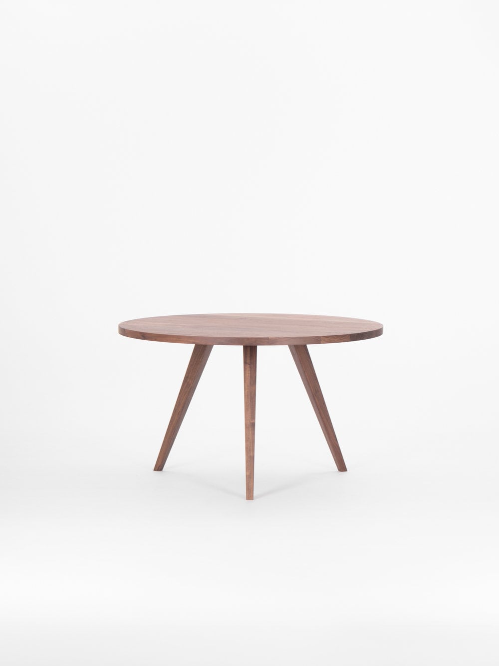 Round Dining Table Black Walnut Kitchen Table Etsy UK