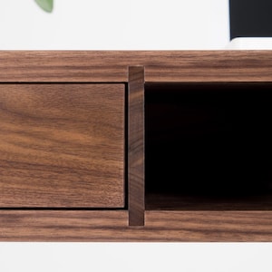 HEIM – Desk for Office, Mid-century Computer Desk With Two Drawers and ...