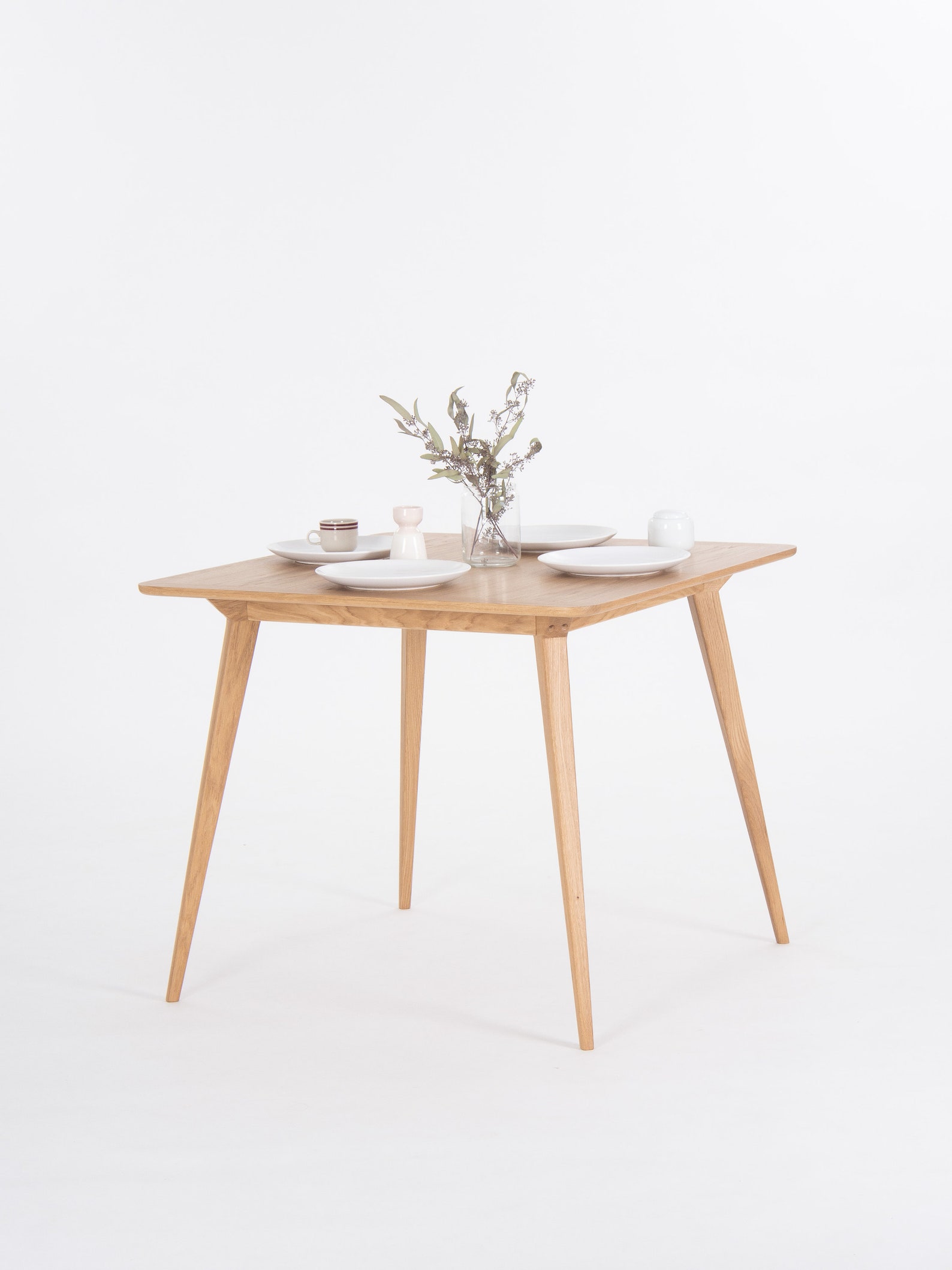 Small Oak Dining Table Dining Table for Small Space Small - Etsy