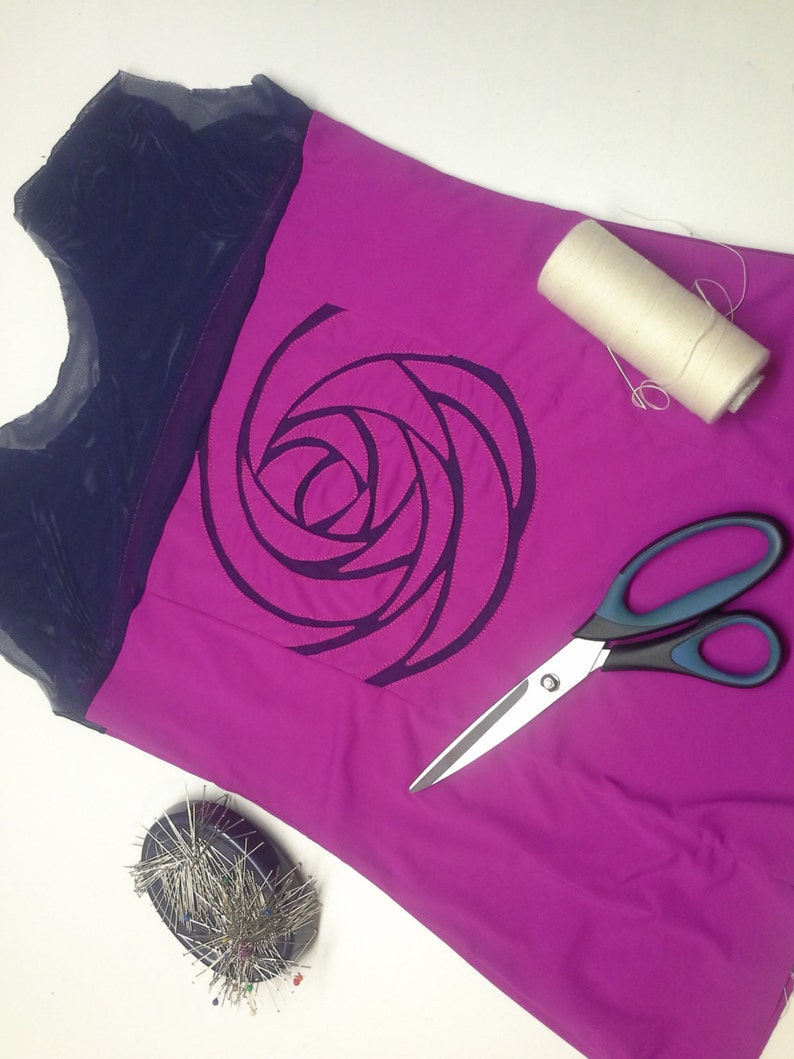 Lotto Di 2 Toppe Ricamate Da Stiro, Tema Donna Golfista, Colori Viola E Rosa, Per Abbigliamento E Accessori