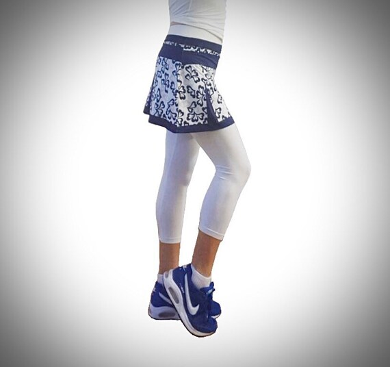 Running skirt with hot sale leggings