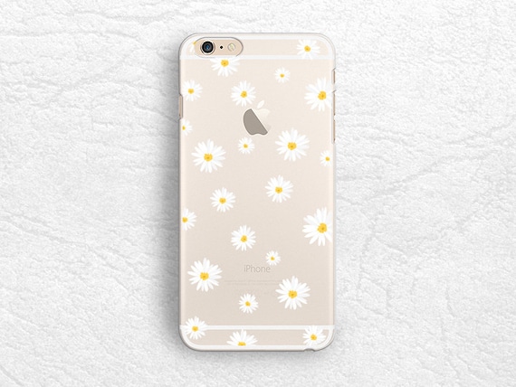 Cute Daisy flower Clear transparent phone case for iPhone 8 Plus, LG G7, LG V30, Huawei Mate 10, Samsung S8, S9 Plus, Note 9, Google Pixel 2 Cute Daisy flower Clear transparent phone case for iPhone 8 Plus, LG G7, LG V30, Huawei Mate 10, Samsung S8, S9 Plus, Note 9, Google Pixel 2