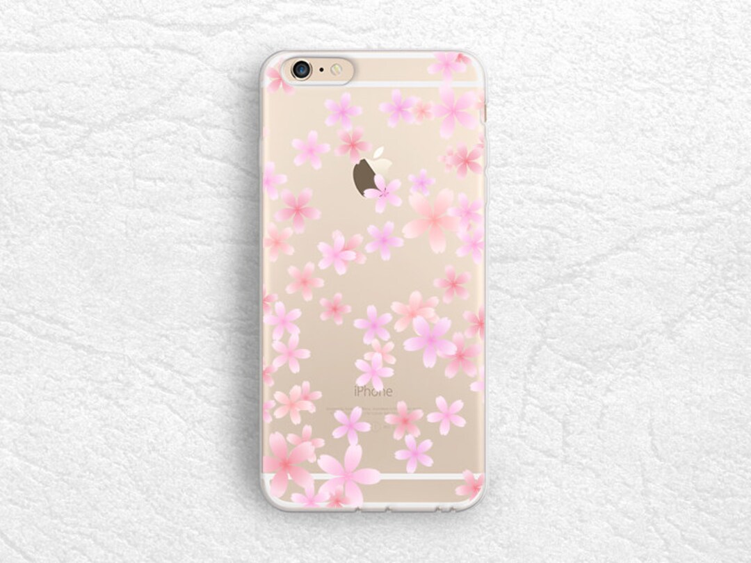 Cherry Blossom Pink Floral Transparent Case for Iphone 12 Pro - Etsy