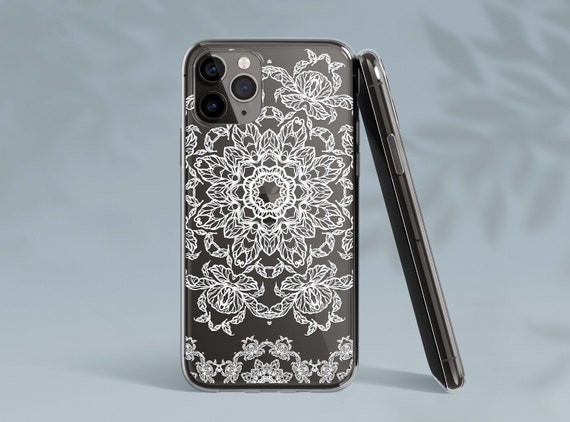 transparente de mandala transparente blanca - Etsy España