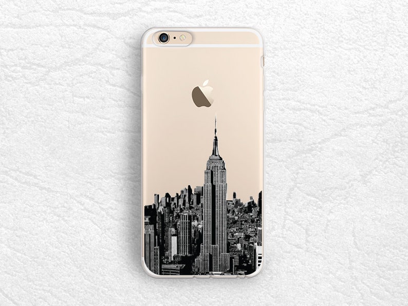 New York City View Iphone 12 Iphone 13 Transparent Case NYC Etsy