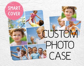 Personalized PHOTO iPad mini 2 II CASE COVER black plastic custom PICTURE GIFT 