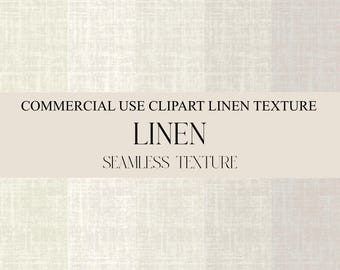 Seamless Linen Texture PNG, Neutral Fabric Digital Paper, Linen Background Clipart, Commercial Use Texture