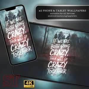 Stranger Things Telefon Hintergrundbilder, Halloween Hintergrund iPhone, Halloween Tapetenset, Gruselige Tapete, iPhone Hintergrundbilder, Telefon Hintergrund