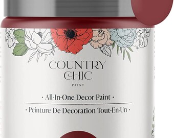 Country Chic All In One Decor Paint  Cranberry Sauce