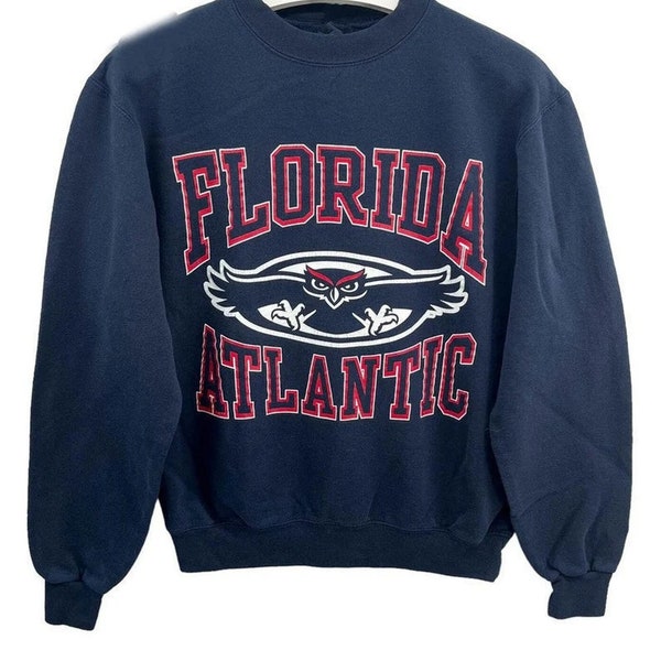 Vintage Florida Atlantic Owls Sweatshirt, Florida Atlantic University Shirt, FAU Shirt, NCAA Basketball, Vintage Shirt, Unisex Shirt Sweater