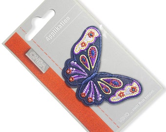 Application butterfly approx. 7.0 x 5.0 cm iron-on patch