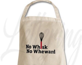 Futureman TV Series "No Whisk No Wheward" Cooking Apron | Futureman | No Whisk No Wheward | Wolf | Tiger | Joosh | Aprons | Chef Apron