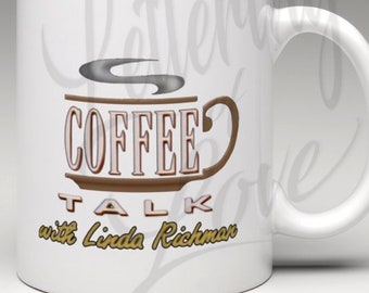 Coffee Talk With Linda Richman I'm Getting Verklempt Coffee 11 oz. Mug ⎪ Saturday Night Live ⎪ SNL ⎪ White Coffee/Tea Mug ⎪ Coffee Mug ⎪ Mug