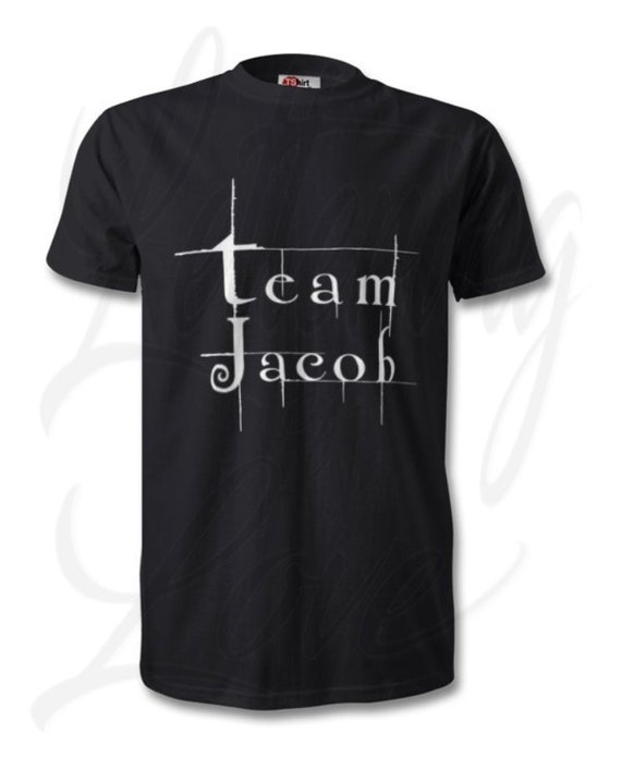 Twilight Inspired team Jacob T-shirt Personalized T-shirt Custom
