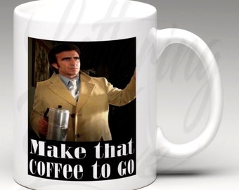 Goodfellas Inspired &quot;Make that Coffee to Go&quot; Coffee Mug | Personalized Coffee Mug | Custom Quote Mug | Custom Design Mugs | Goodfellas | Mug