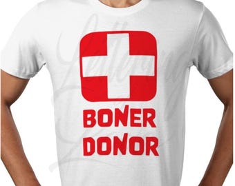 Hubie Halloween Inspired "Boner Donor" T-Shirt | Hubie Halloween T-Shirt | Halloween | Funny Movie | Adam Sandler | Hubie Dubois | Boner