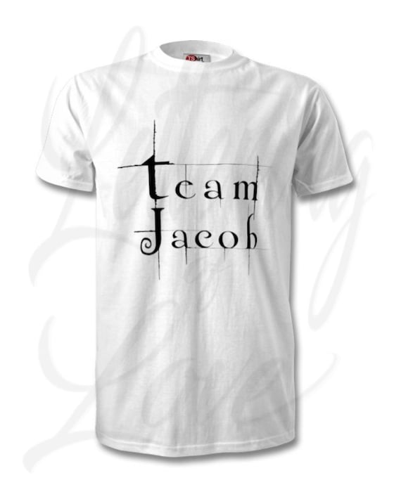 Twilight Inspired Team Jacob T-Shirt | Personalized T-Shirt | Custom  Quote Shirt | Custom Design T-Shirt | Twlilight | Edward | Jacob