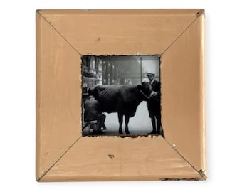 A 4x4 Shabby Chic timber photo frame - made from reclaimed timber