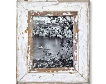 Upcycled 8x10 Photo Frame: Reclaimed Wood.