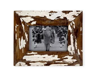 4x6 Vintage Photo Frame by Luna Designs made from reclaimed timber.