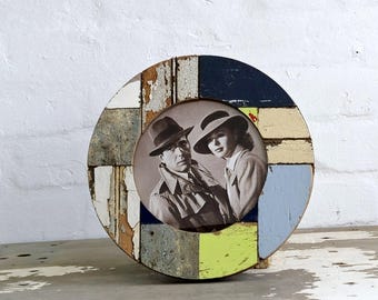 Shabby Chic Reclaimed Wood Photo Frame: Luna Designs Vintage Decor